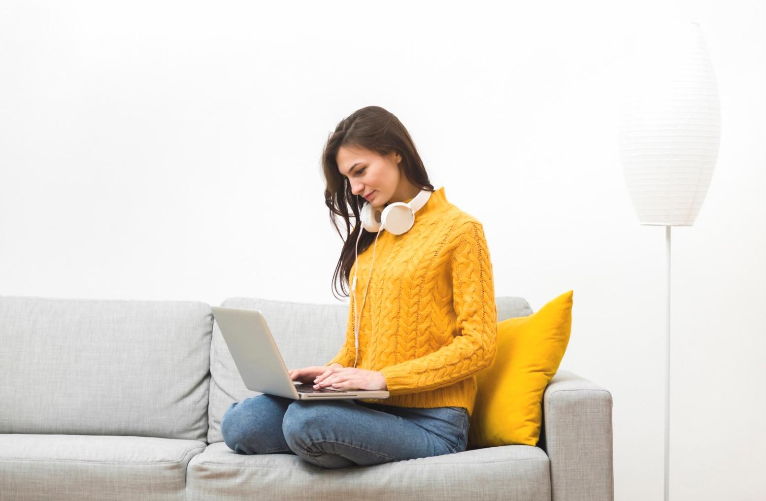 Business financial planning workspace with charts and calculators